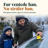 Illustrationsfoto: Før ventede han. Nu stråler han. Morgenen bliver igen en stund sammen.