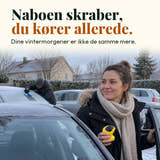 Illustrationsfoto: Naboen skraber, du kører allerede. Dine vintermorgener er ikke de samme mere.
