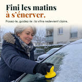 Photo d'illustration : Fini les matins à s’énerver. Posez-le, guidez-le : la vitre redevient claire.